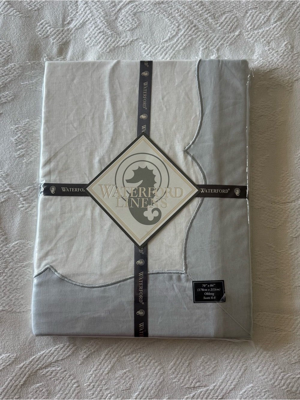 Waterford Linens Tablecloth 70” X 84” French Countryside Traditional Formal 6-8